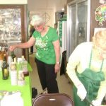 Hard at work at the 2018 St. Patrick's Day Dinner.